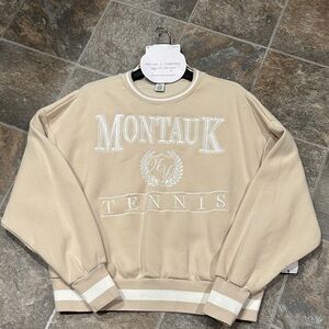 Together Beige Crewneck Sweater